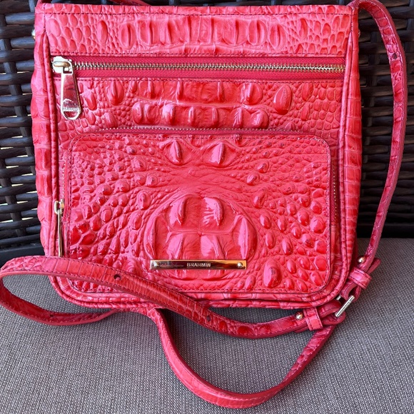 Brahmin Bags Euc Brahmin Tilda Pimento Crossbody Bag Poshmark
